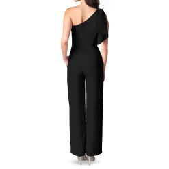 Tiffany Asymmetric Wide Leg Jumpsuit