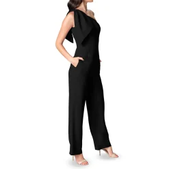 Tiffany Asymmetric Wide Leg Jumpsuit