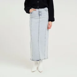 Tillia Denim Pencil Skirt