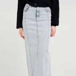 Tillia Denim Pencil Skirt