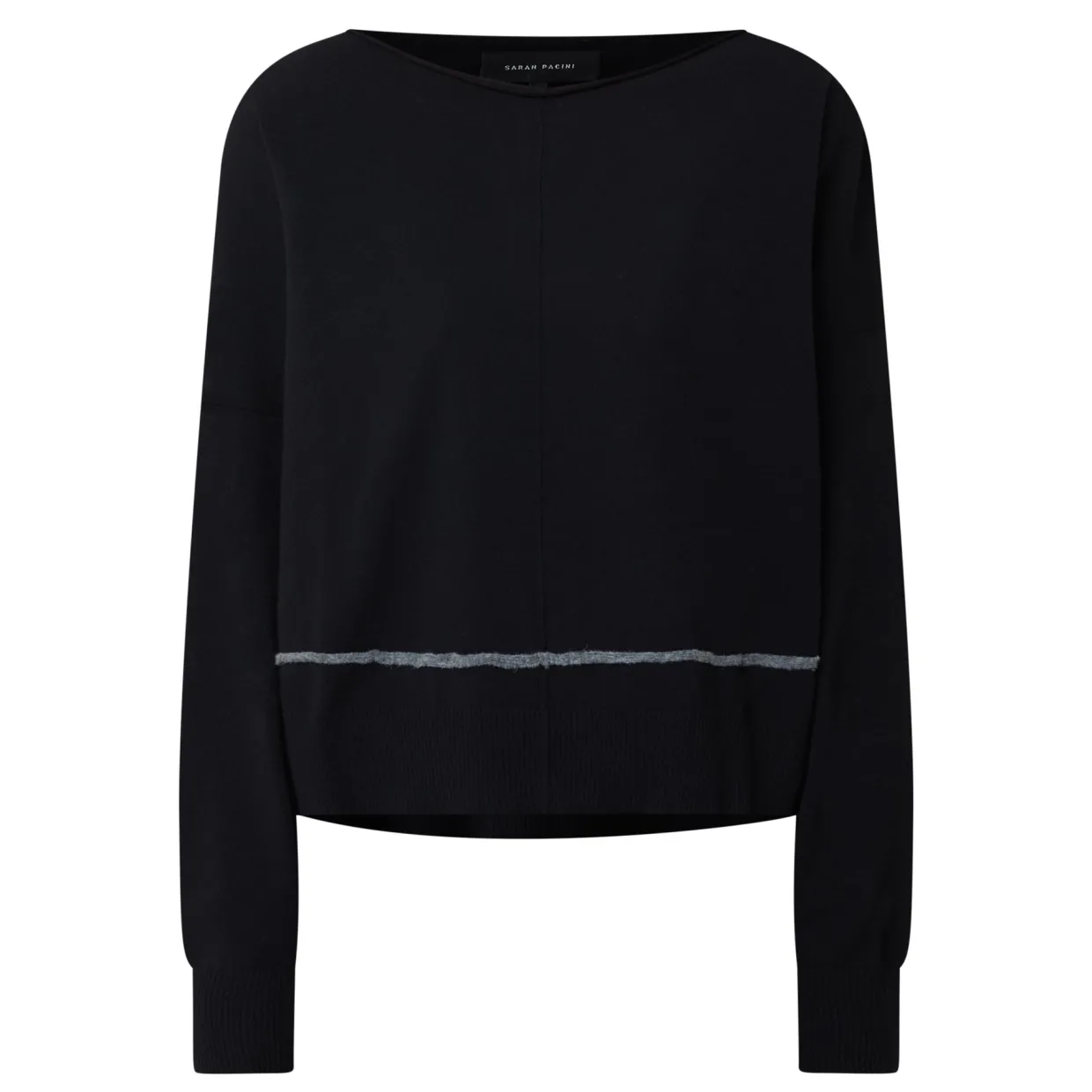 Tipped Knit Sweater