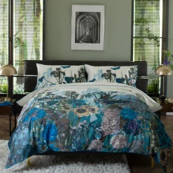 Tivoli Blue Duvet Set Blue