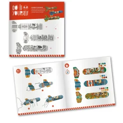 To the Sky Inflatable Plane Colouring Kit