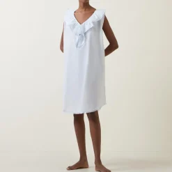 Tomy Ruffle Embellished Night Dress