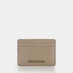 Tonal Logo Leather Cardholder