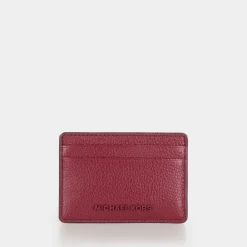 Tonal Logo Leather Cardholder