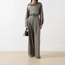 Torba Draped Blouse