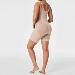 TotalContour Open-Bust Mid-Thigh Bodysuit