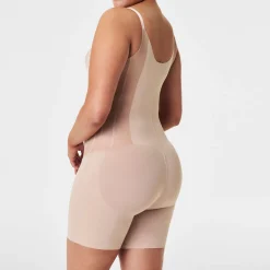 TotalContour Open-Bust Mid-Thigh Bodysuit