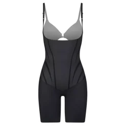 TotalContour Open-Bust Mid-Thigh Bodysuit