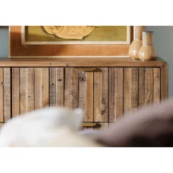 Turin 6-Drawer Wide Chest Brown