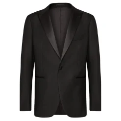 Tuxedo Single-Breasted Blazer
