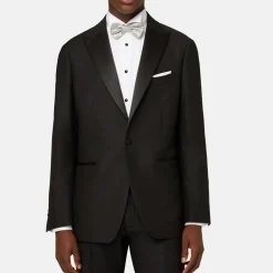 Tuxedo Single-Breasted Blazer