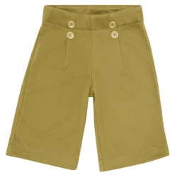 Twill Button Trousers