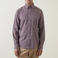 Twill Gingham Shirt