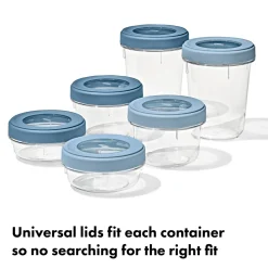 Twist & Stack Two-Piece Container Pack 32oz