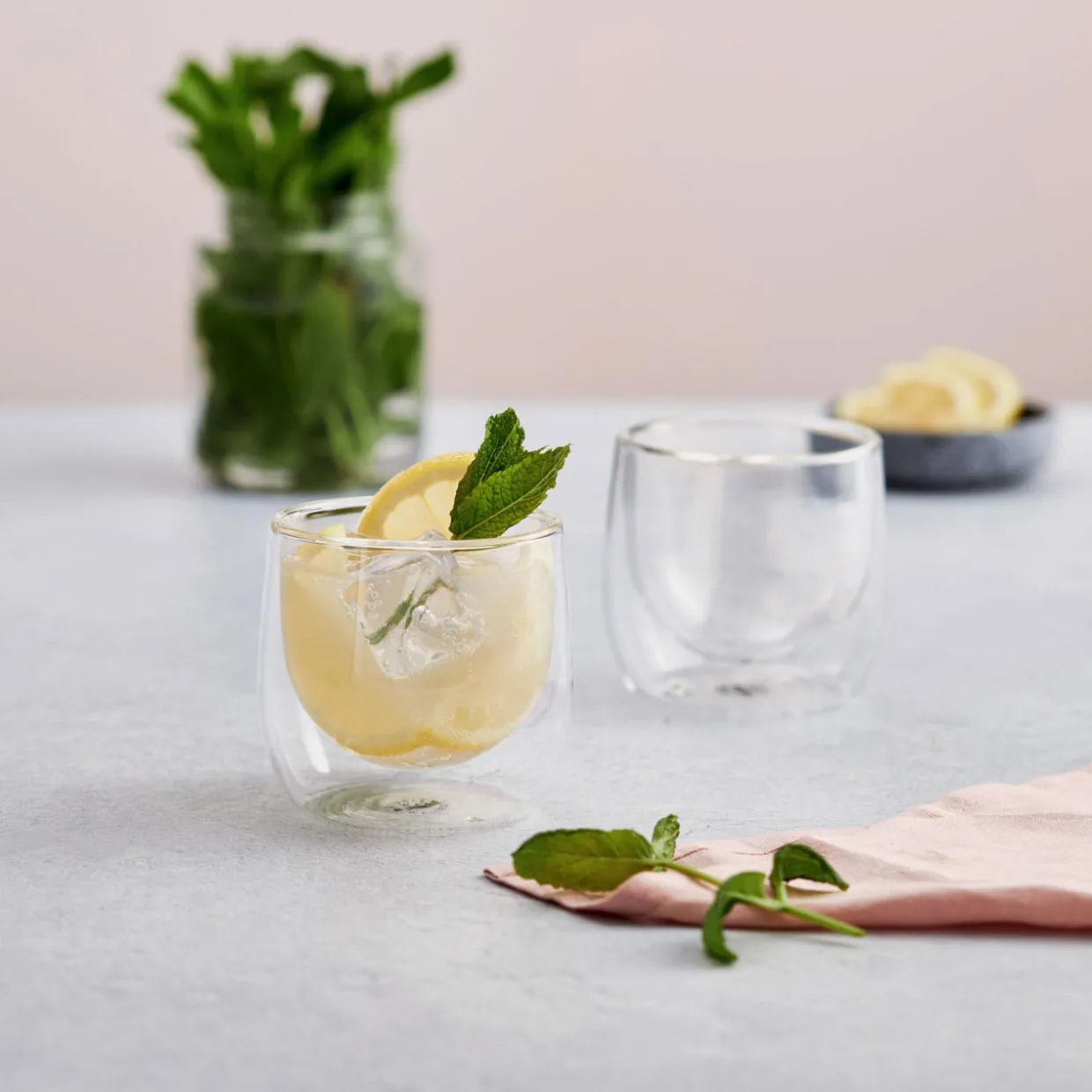 Two Piece Tumbler Glass Set 200ml