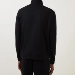 Two-Tone Half-Zip Sweatshirt