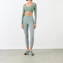 Ultimate Wrap Front Long-Sleeve Top