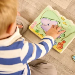 Under The Sea: Wooden Nesting Puzzle