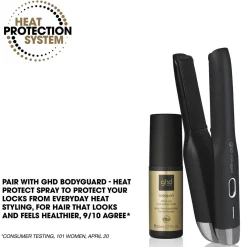 Unplugged - Cordless Hair Straightener (Black)