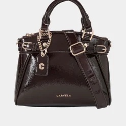 Valentina Mini Patent Tote Bag