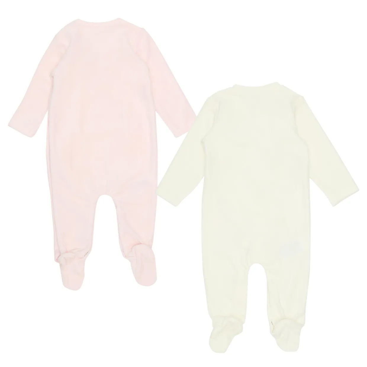 Velour Babygrow Two-Piece Set