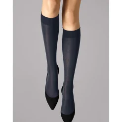 Velvet de Luxe Knee Highs Admiral