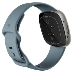 Versa 4 Waterfall Blue-Platinum Smart Watch