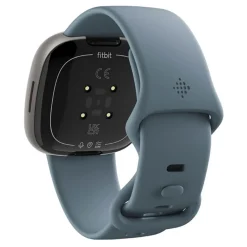 Versa 4 Waterfall Blue-Platinum Smart Watch