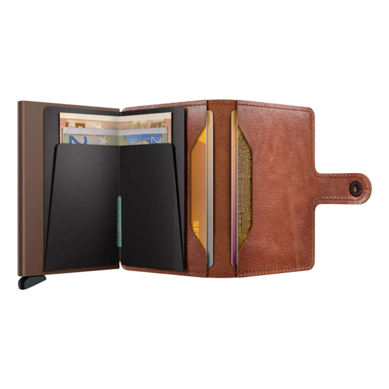 Vintage Leather Mini Wallet