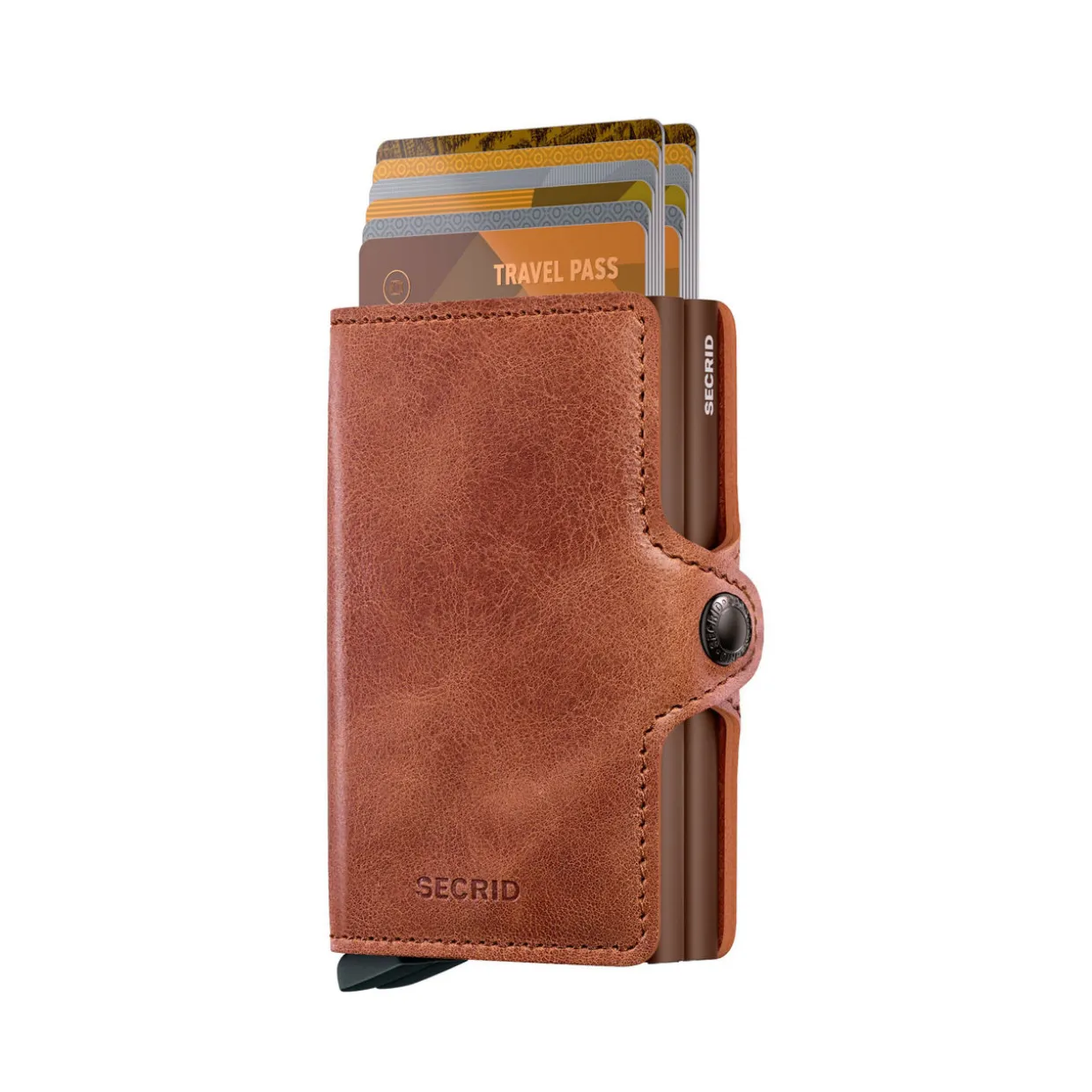 Vintage Leather Twin Wallet