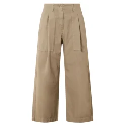 Vista Cropped Barrel Leg Trousers