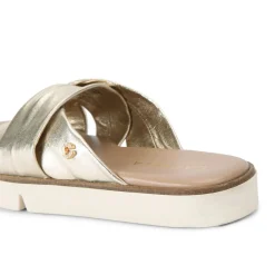 Vita Cross Strap Flat Sandals