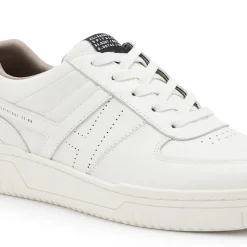 Vix Leather Lace-Up Trainers