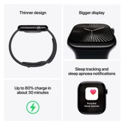 Watch 10 42mm Jet Black Sport Loop
