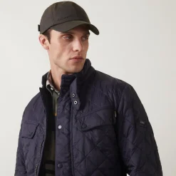 Waxed Sports Cap Grey