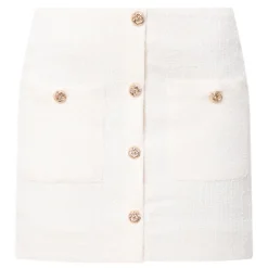 Whisper Tweed Mini Skirt