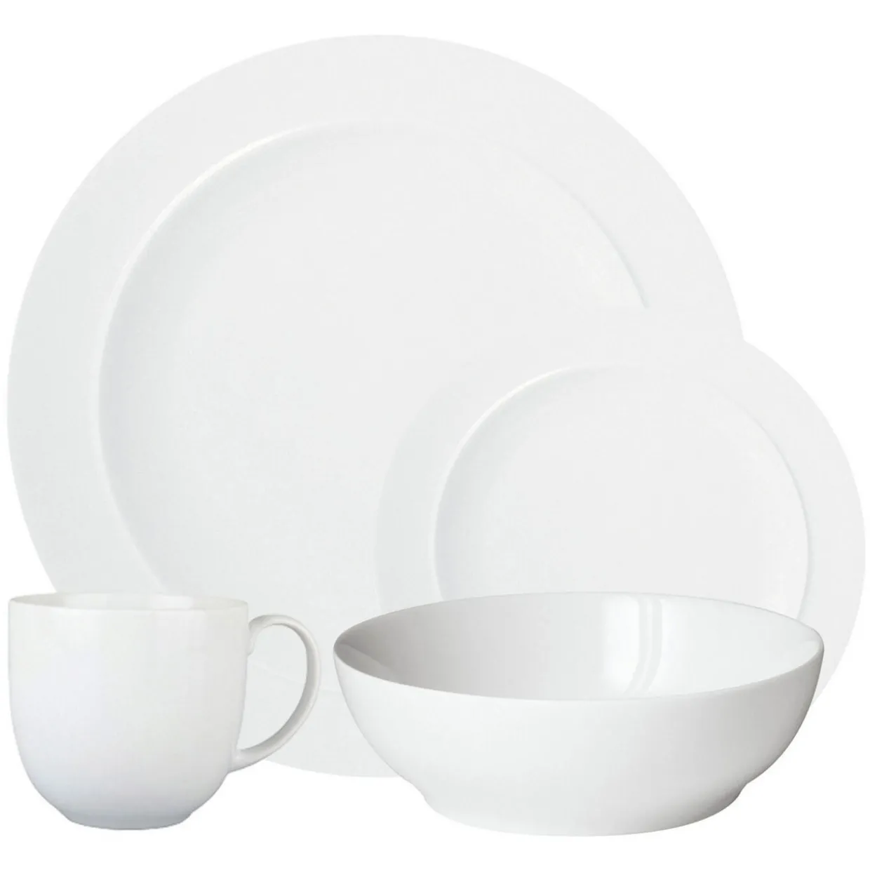 White By Denby 16 Piece Tableware Set