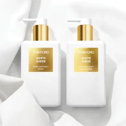 White Suede Hand and Body Wash