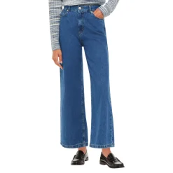 Wide Leg Cropped Jean