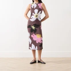 Wild Flowers Fitted Dress
