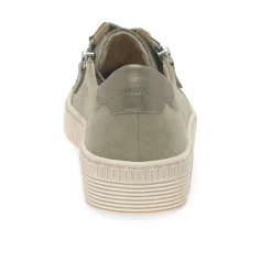 Wisdom Side-Zip Lace-Up Trainers