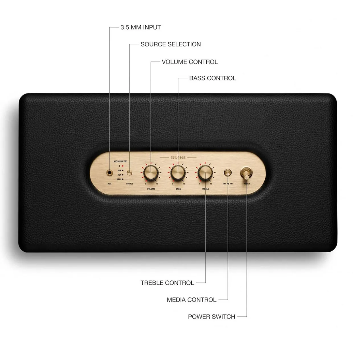 Woburn III Bluetooth Speaker Black