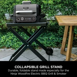 Woodfire Electric BBQ Grill Stand