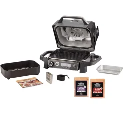 Woodfire Electric 2400w BBQ Grill & Smoker