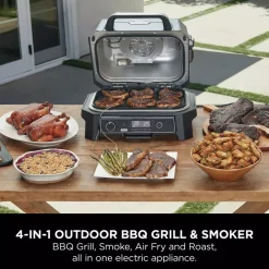 Woodfire Pro XL Electric BBQ Grill & Smoker with Smart Cook