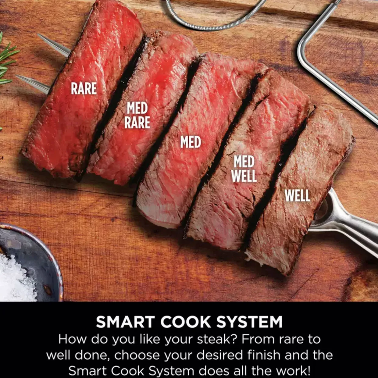 Woodfire Pro XL Electric BBQ Grill & Smoker with Smart Cook