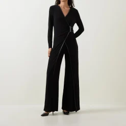 Wrap Wide Leg Jumpsuit