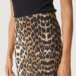 Xala Leopard Pencil Skirt